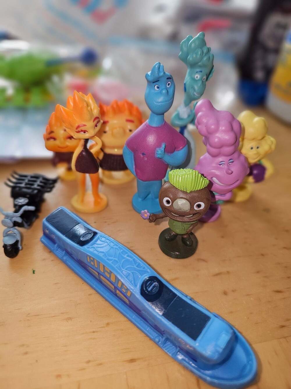 Disney Pixar Elemental Figurine Toy Lot